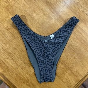 Aerie high cut cheeky size large swim bottoms